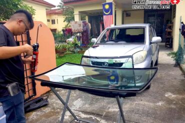 Outdoor Windscreen Replacement Services Near Klang, Setia Alam